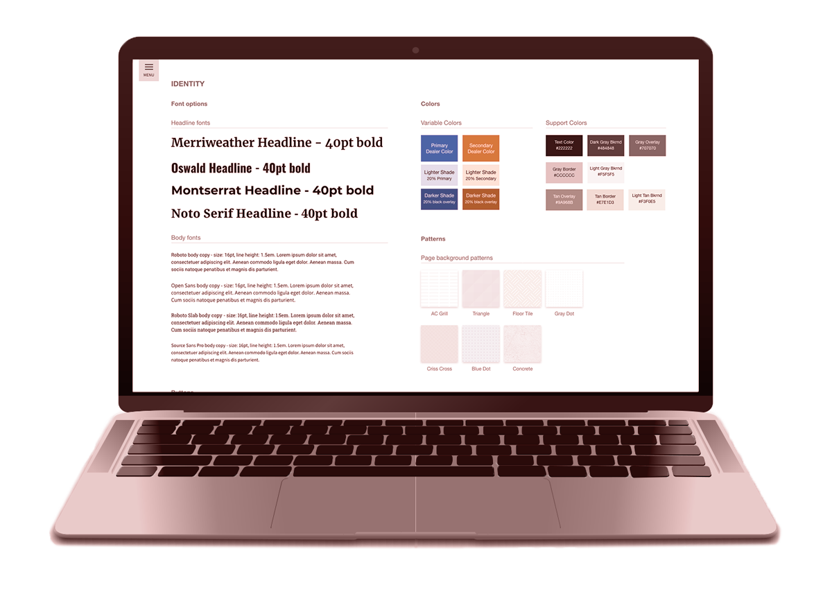 WebConnect Design system